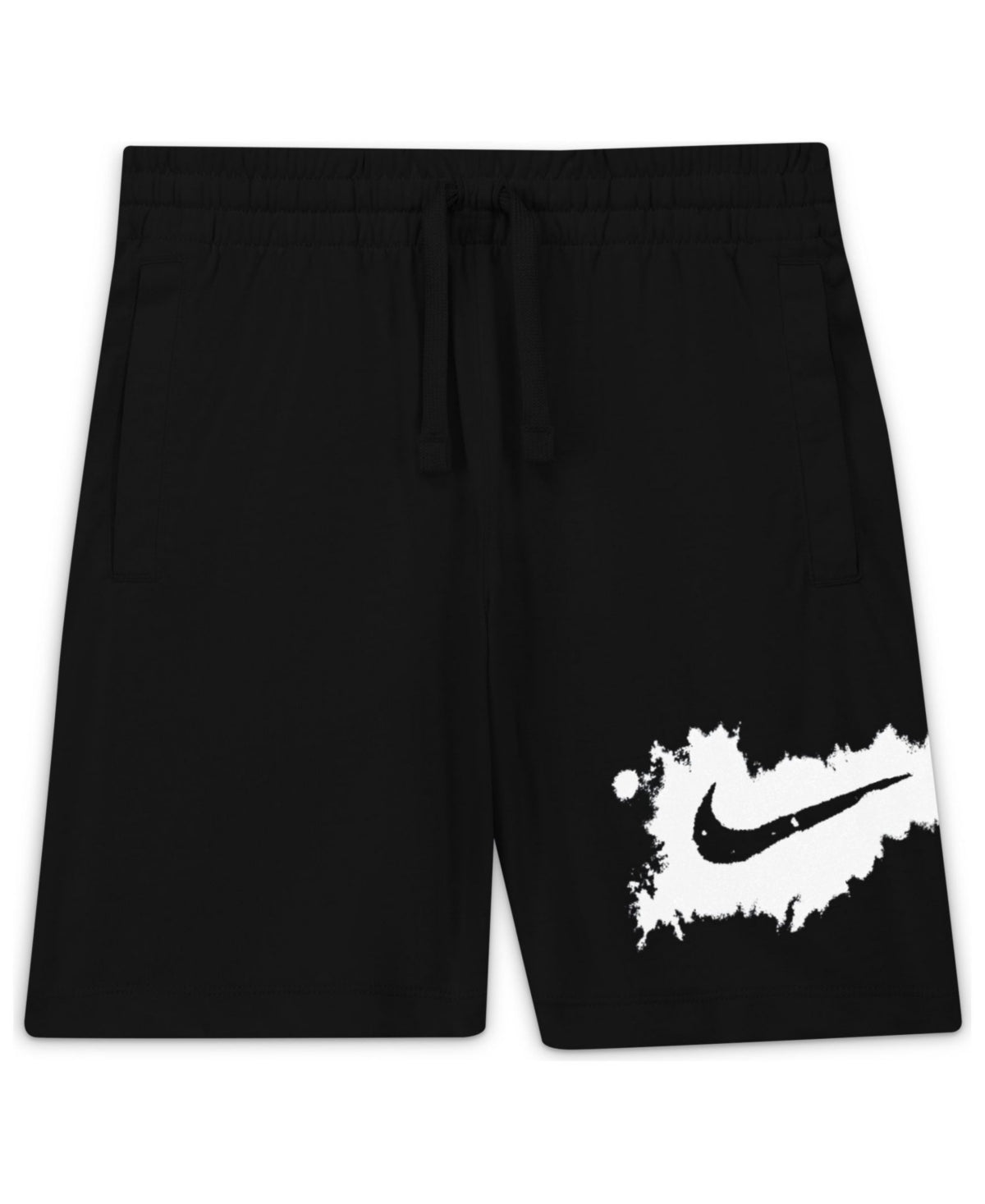 Nike Big Boy's Sportswear Jersey Shorts Black Size L