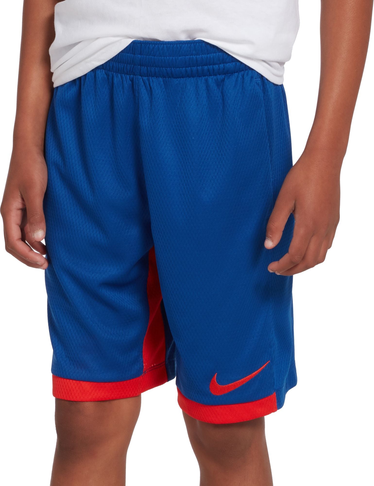 Nike Boys' Trophy Navy Training Shorts Small Blue Size S