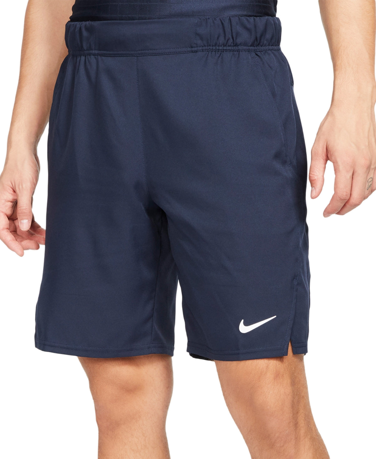 Nike Men's Court Dri Fit Victory Athletic Shorts Blue Size Small
