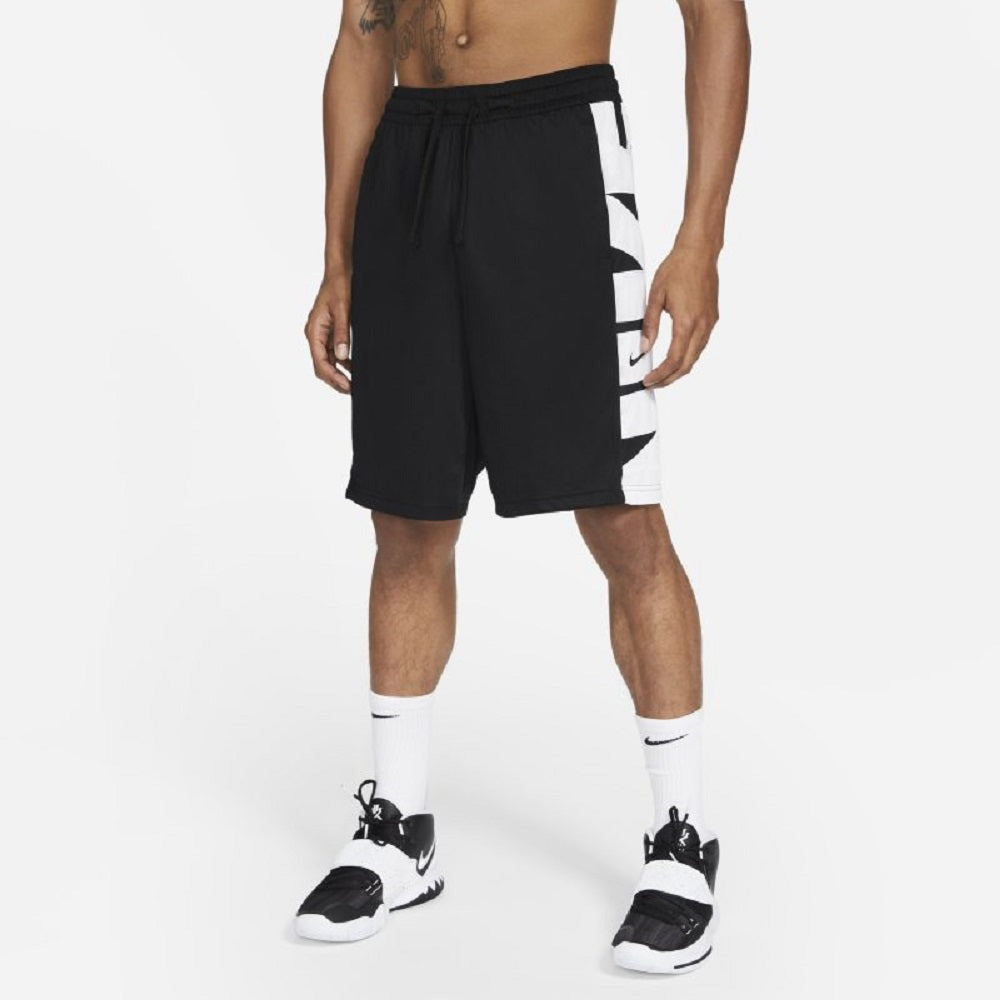 Nike Men's Dri fit Logo Basketball Shorts Black Size Large