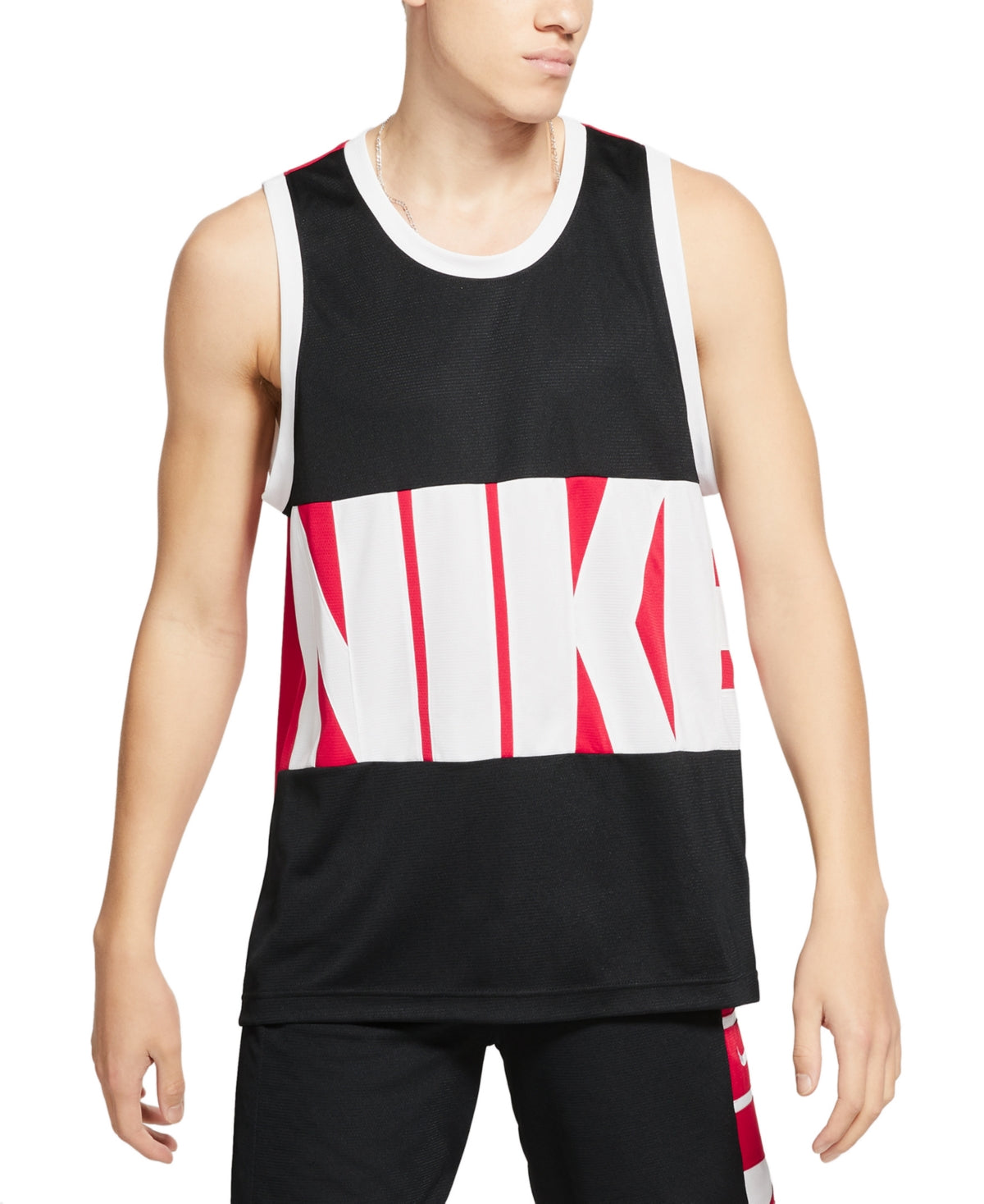 Nike Men's Dri fit Retro Basketball Tank Black Size XX-Large