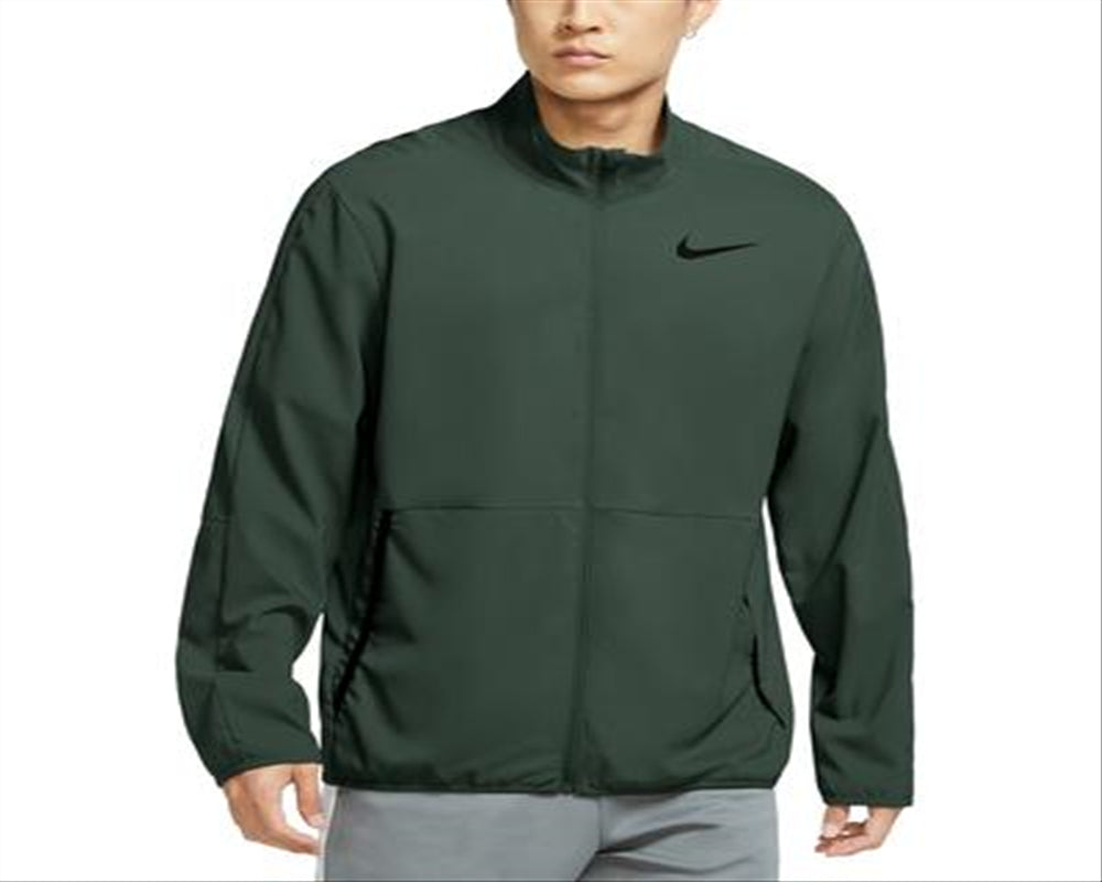 Nike Men's Dri fit Woven Jacket Green Size X-Large