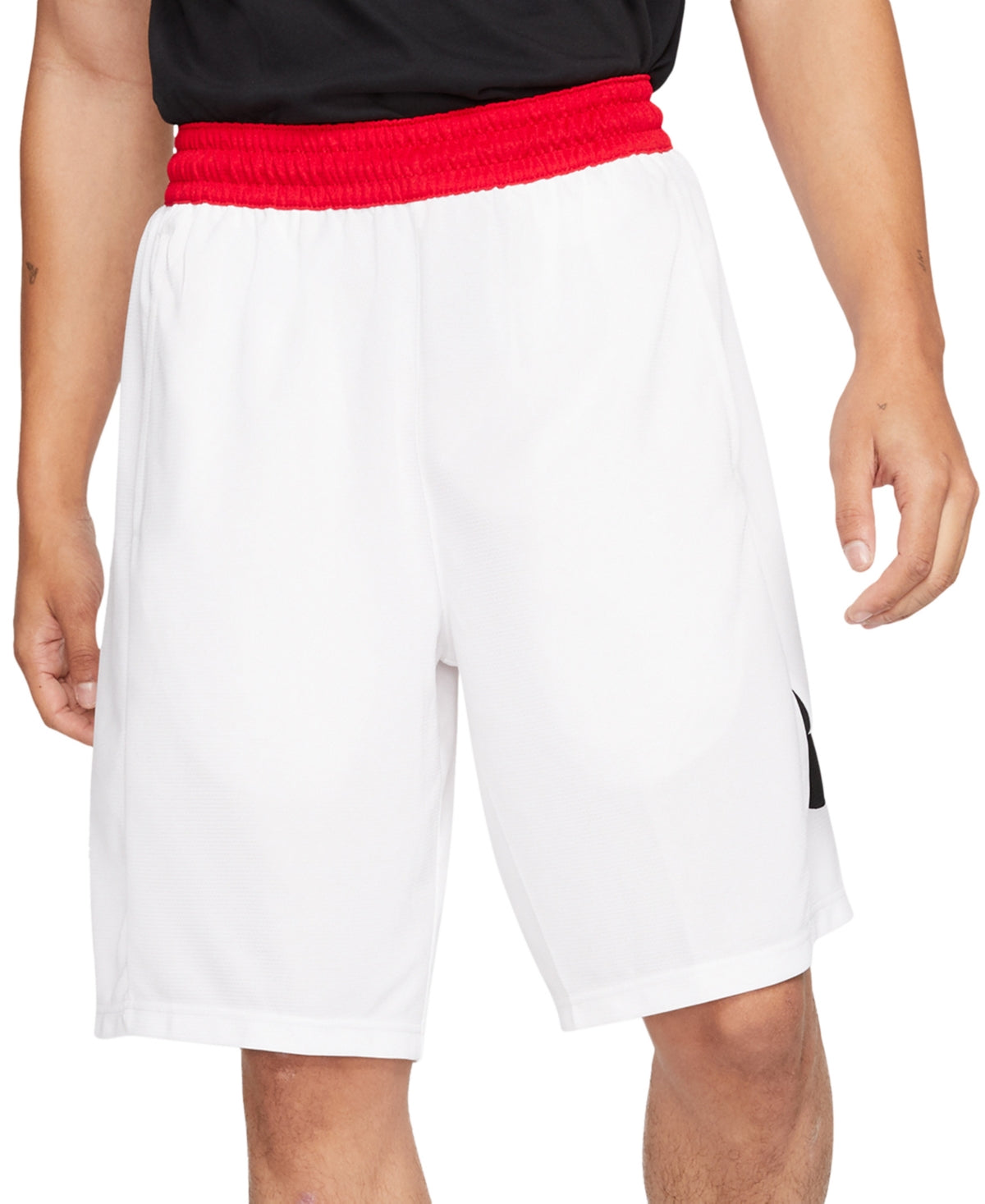 Nike Men's Hbr Basketball Shorts White Size Small