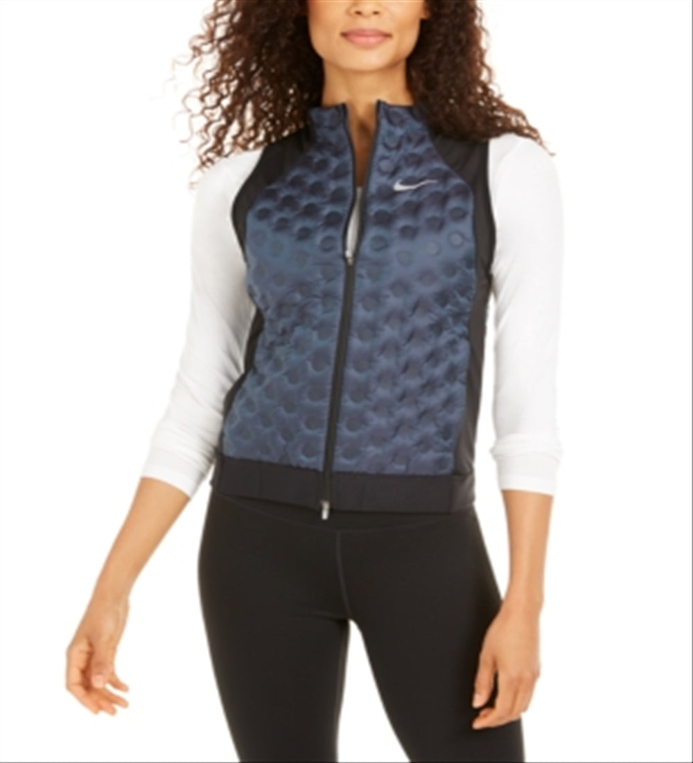 Nike Women's Aeroloft Running Vest Blue Size X-Large