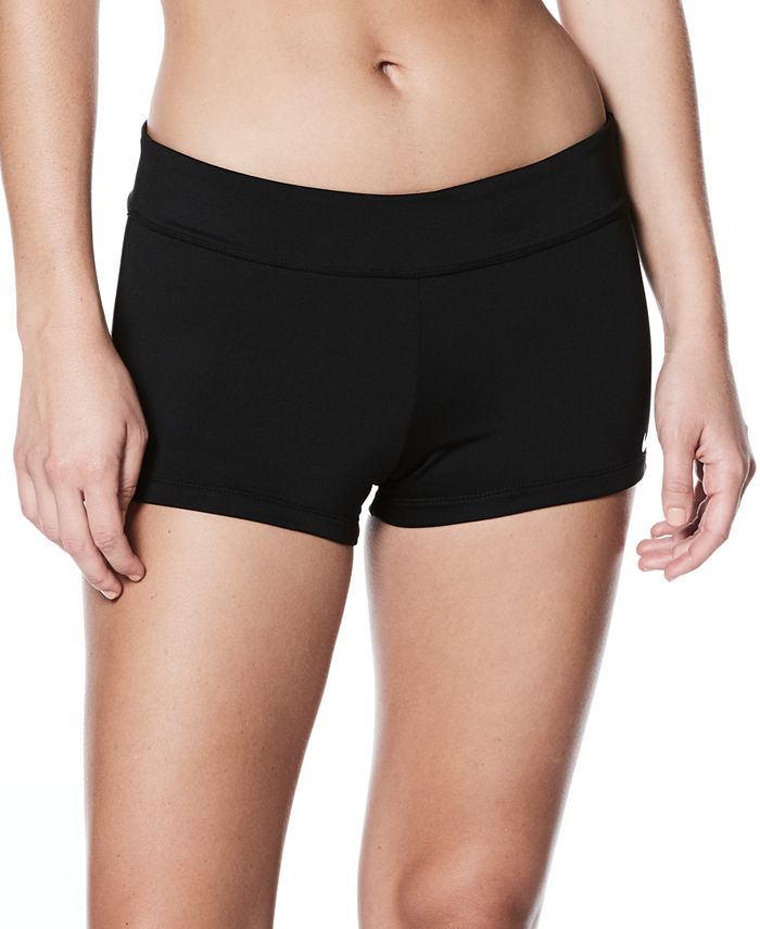 Nike Women's Core Active Swim Shorts Swimsuit Black Size X-Small