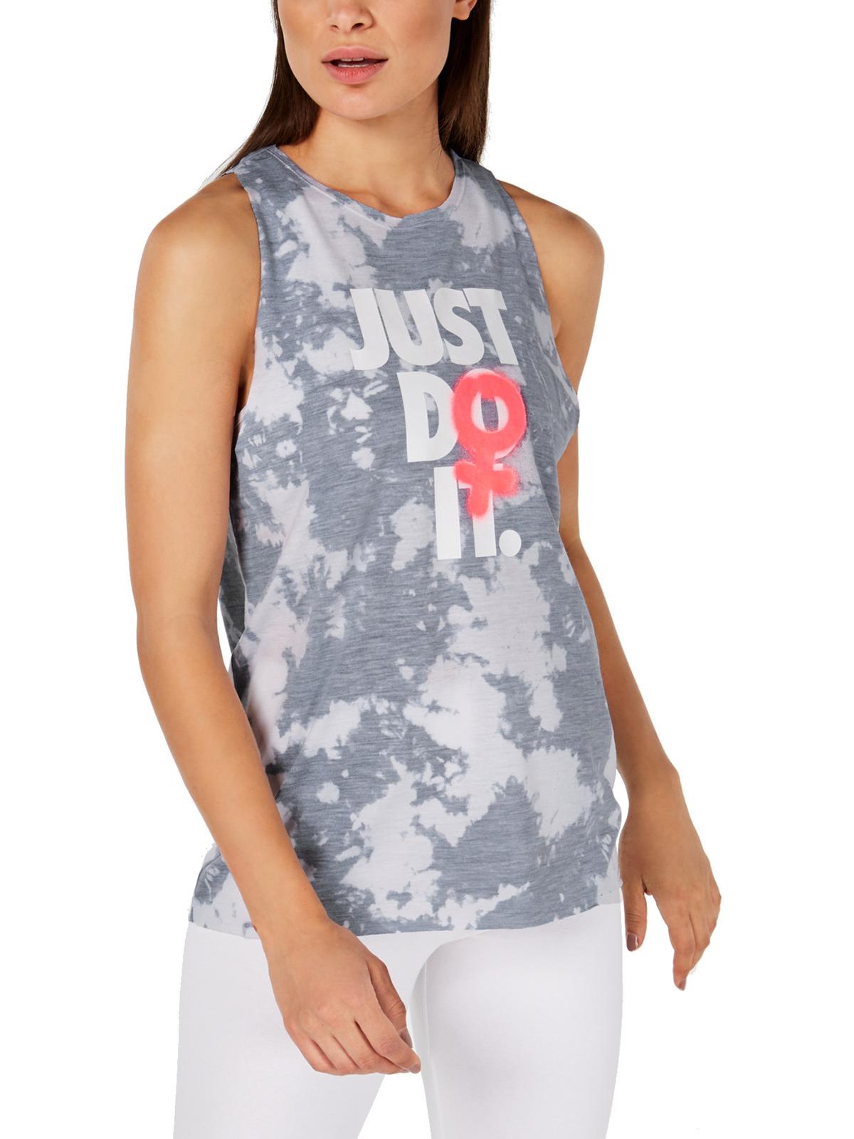Nike Women's Fitness Training Tank Top Gray Size XS
