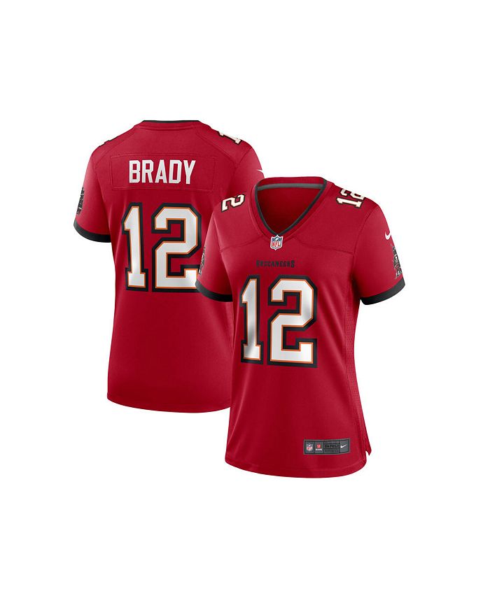 Nike Women's Game Jersey Tom Brady Red Size X-Large