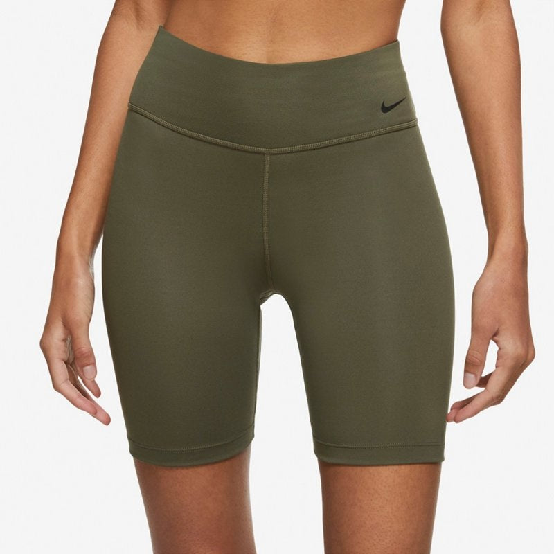 Nike Women's Mid Rise 7 Bike Shorts Green Size 2XL