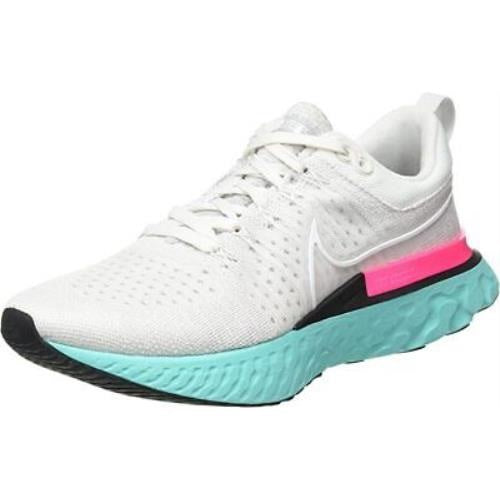 Nike Women's React Infinity Run FK 2 Running Shoes Platinum/White