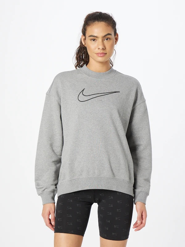 Nike Women's Sportovn Mikina Dry Top Gray Size S