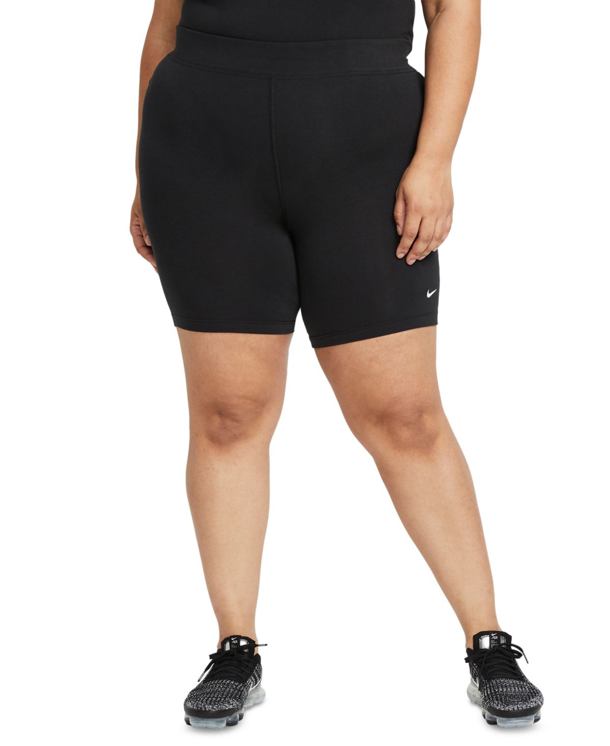 Nike Women's Sportswear Eseential Bike Shorts Black Size 3X