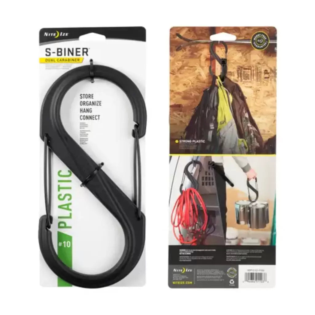 Nite Ize S-Biner Plastic Dual Carabiner #10