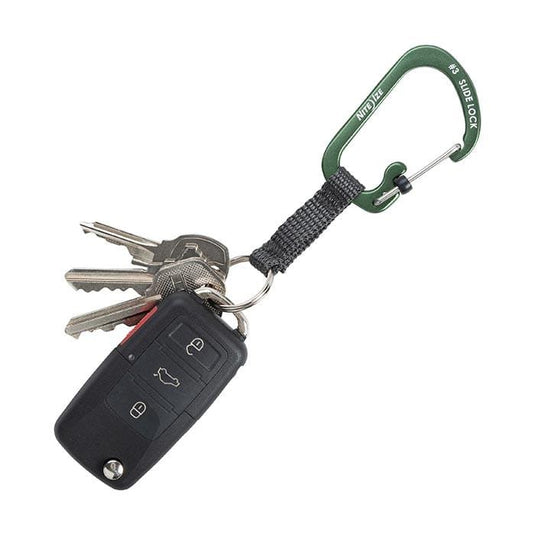 Nite Ize SlideLock Key Ring Aluminum