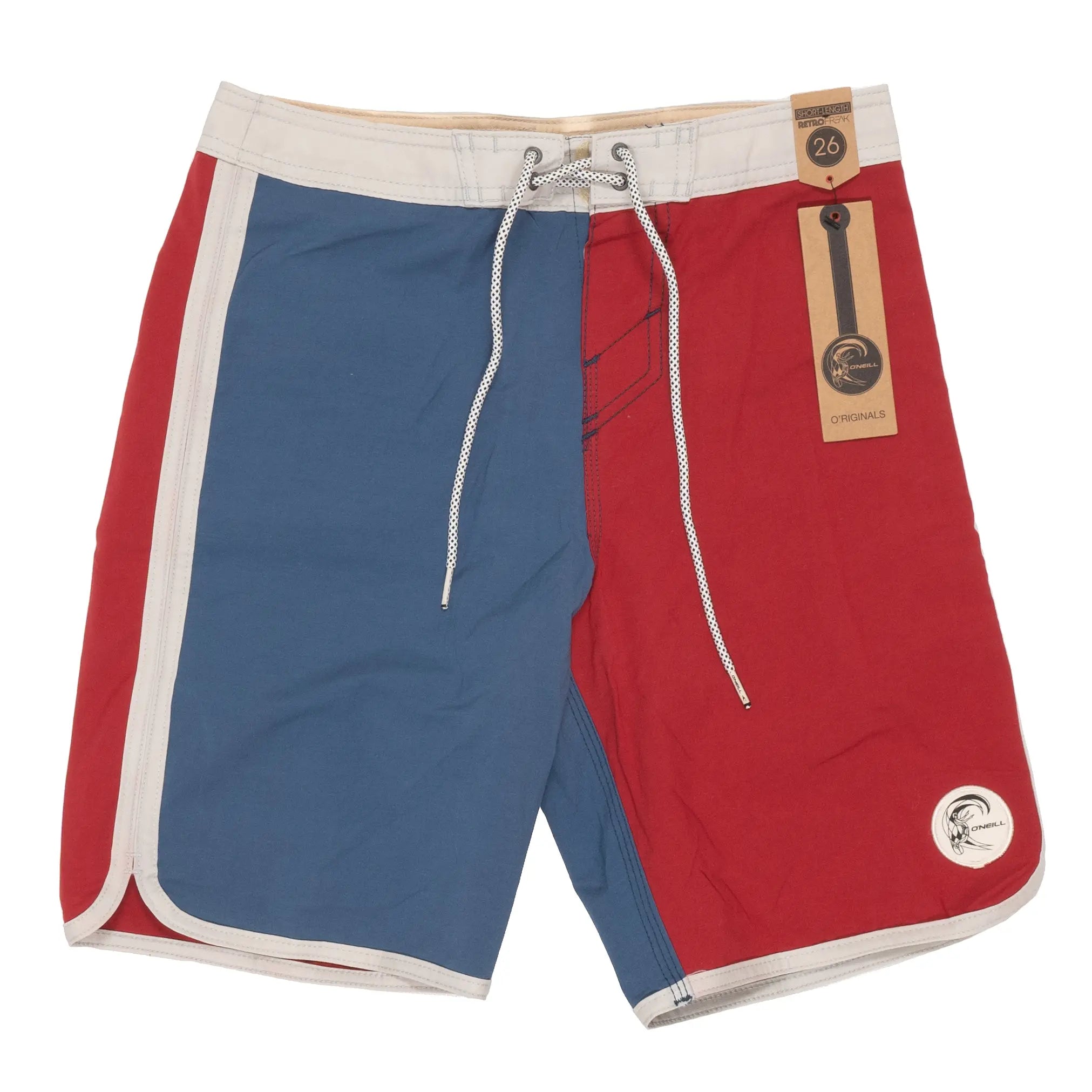 O'Neill Retro Freak Scallop Board Shorts - Boys'