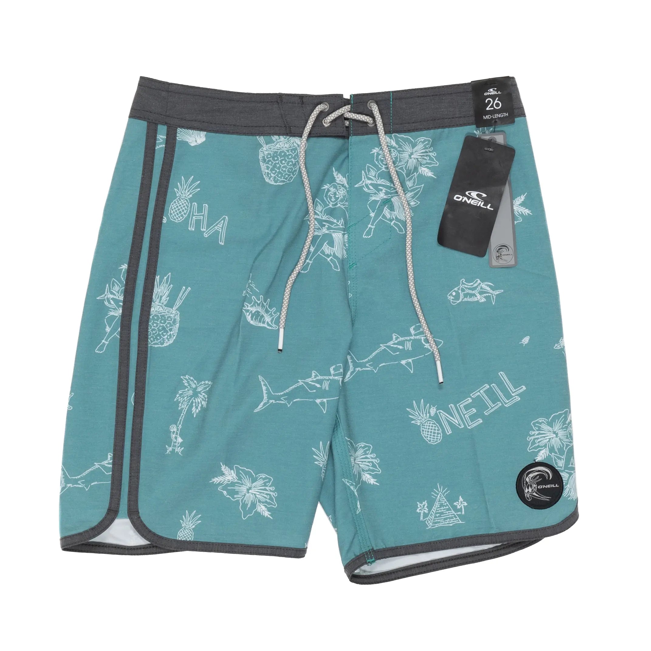 O'Neill Retrofreak Braloha Board Shorts - Boys'