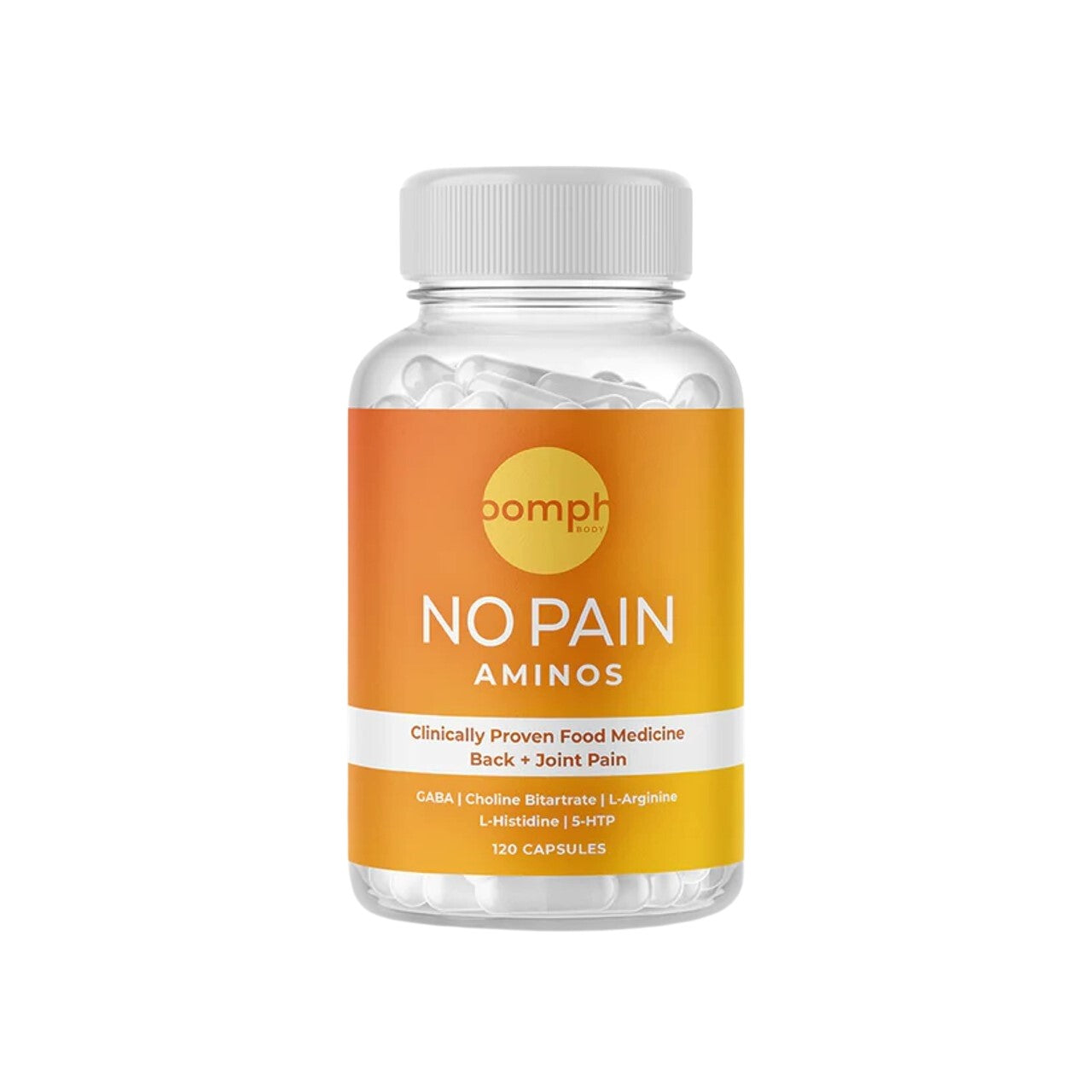 Oomph Body No Pain Aminos - 120 Capsules