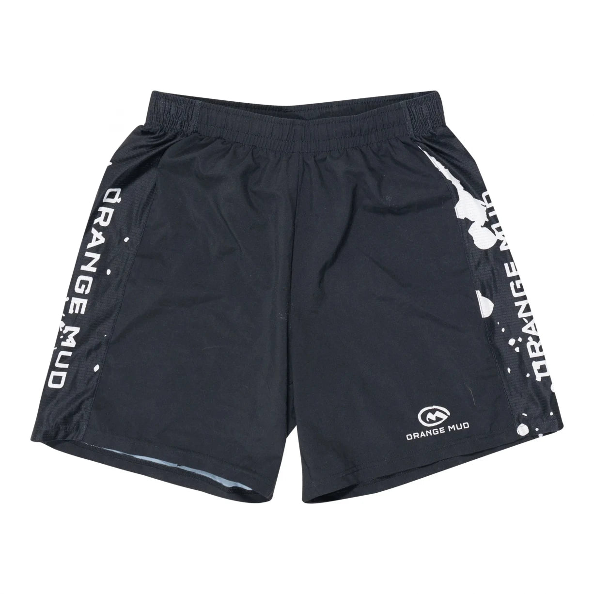 Orange Mud All Black Running Short - Men's