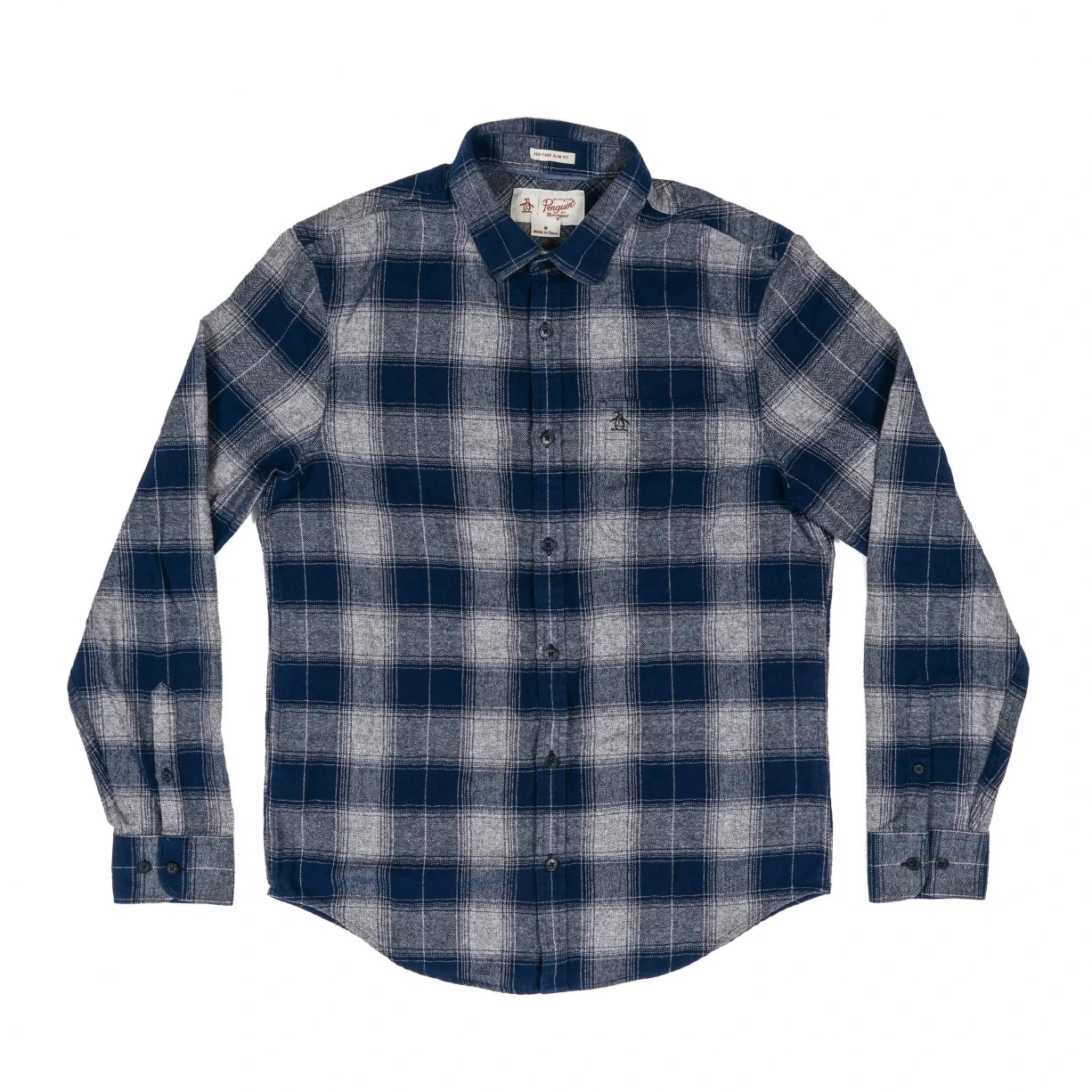 Original Penguin Flannel Button Down - Men's