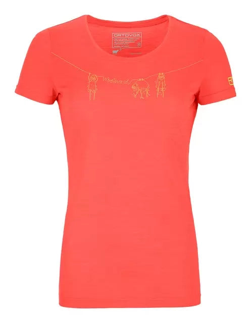 Ortovox 120 Cool TEC Woolwash Tee - Women's