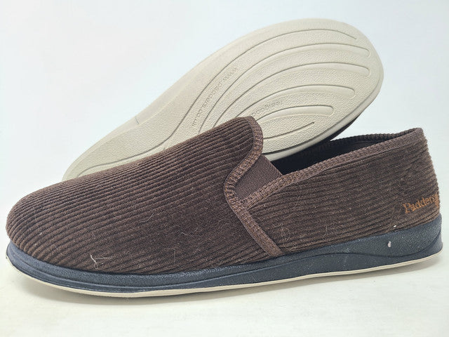 Padders Men's Albert Slippers Brown Size 12 M Uk