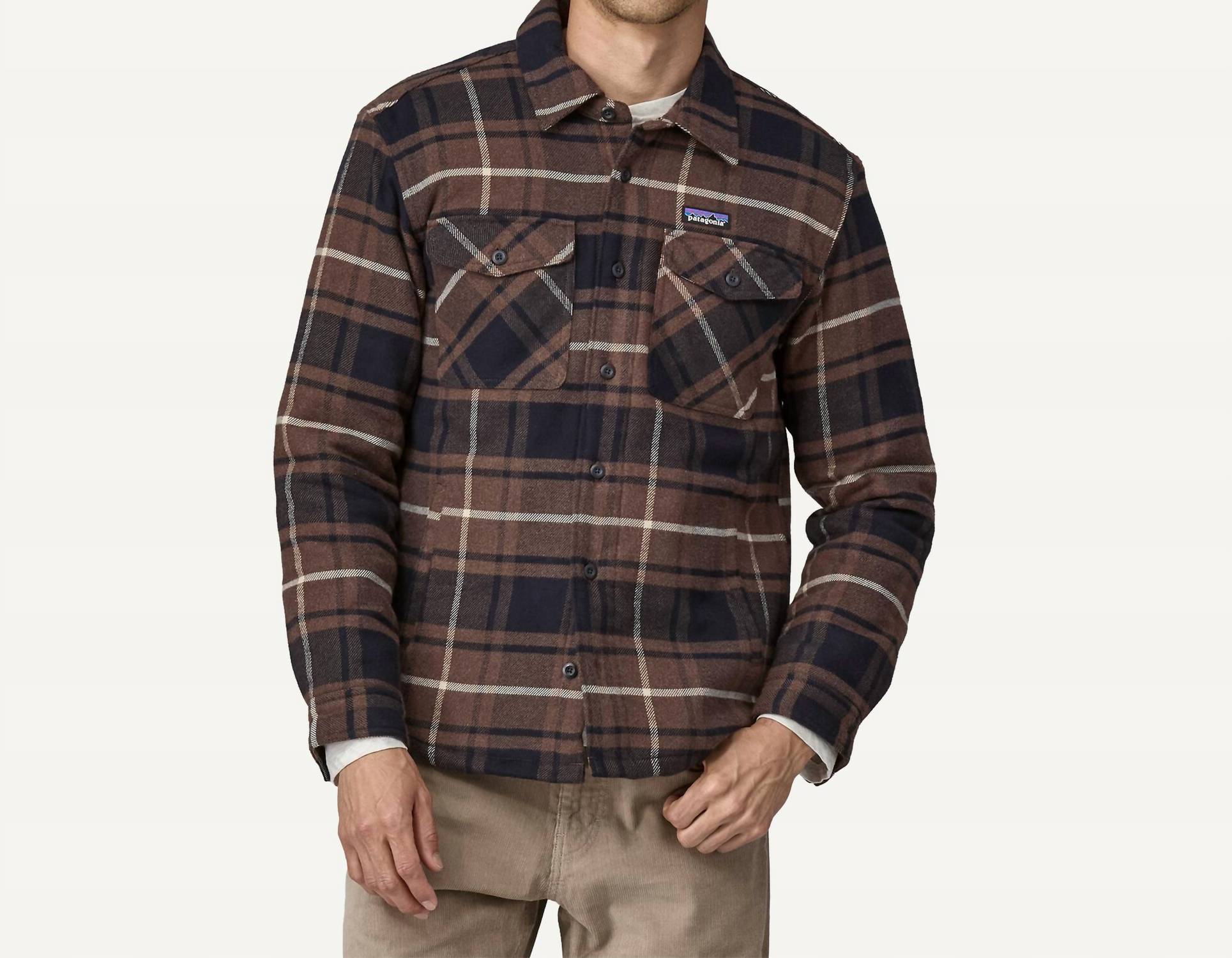 Patagonia - Men's Lightweight Insulated Fjord Flannel Shirt