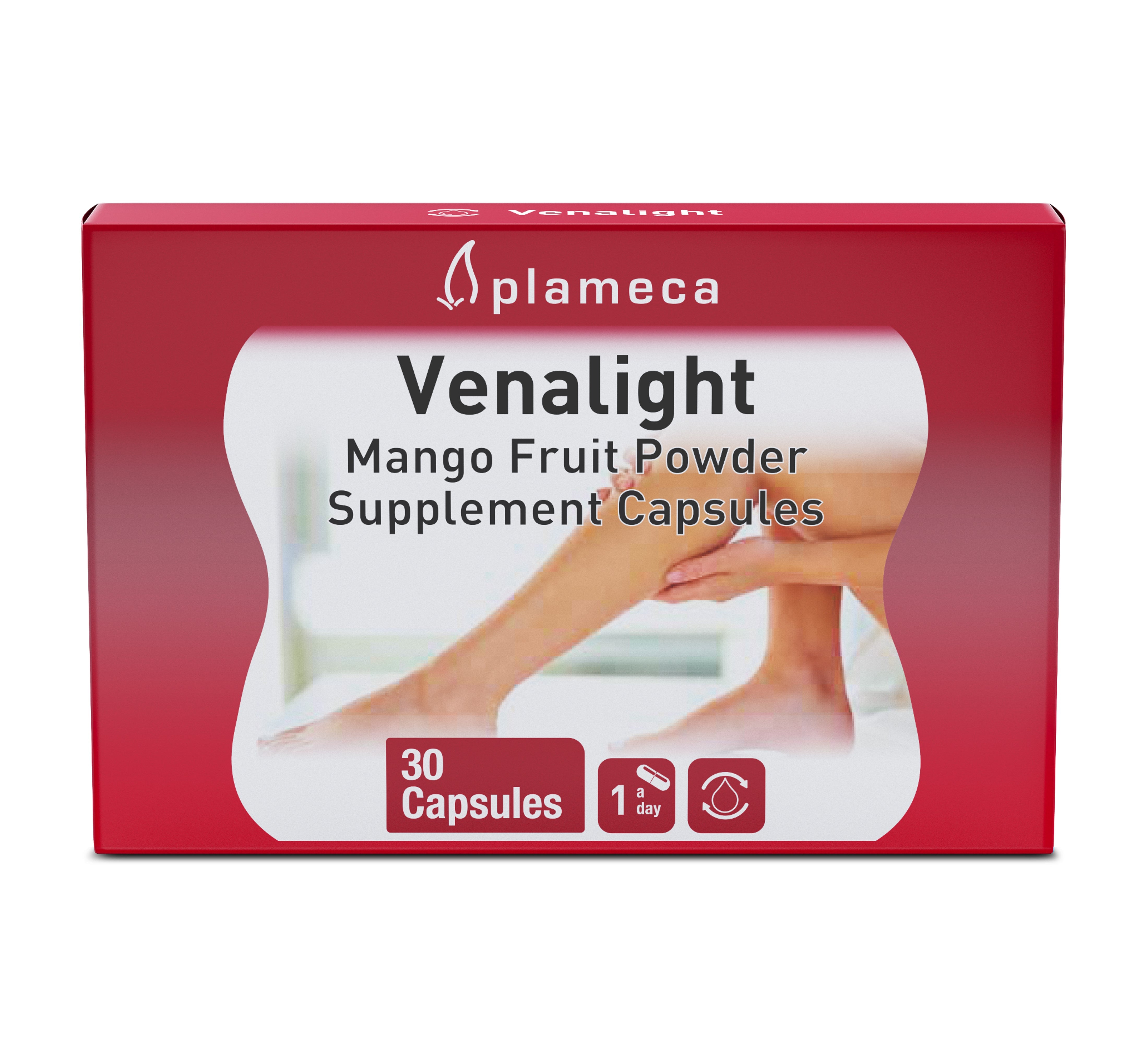 Plameca Venalight Mango Fruit Powder, Supplement Capsules - 30 Capsules