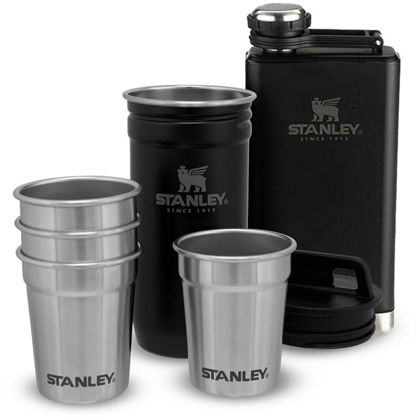 Pre-Party Shot Glass & Flask Set