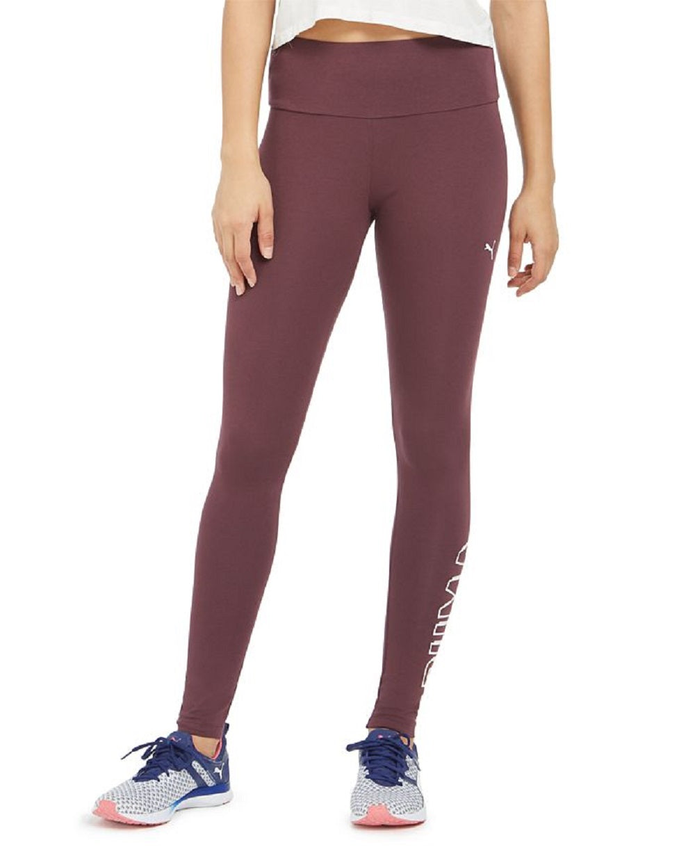 Puma Women's Logo Leggings Purple Size X-Small