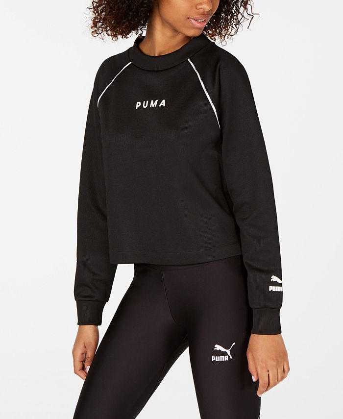 Puma Women's XTG Crew Top Black Size Small