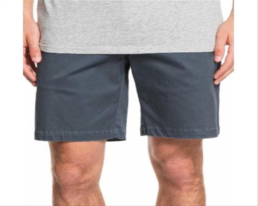 Quiksilver Men's Chino Above Knee Casual Shorts Blue Size 42