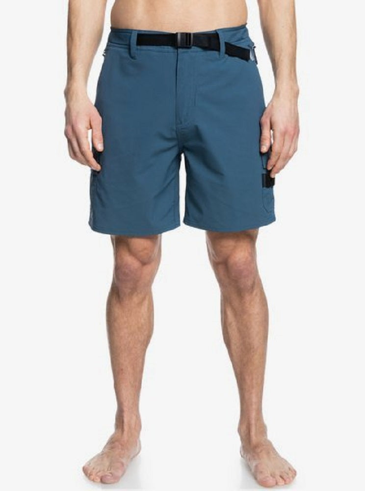 Quiksilver Waterman Men's Azimuth Amphibian Shorts Blue Size 30