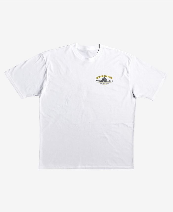 Quiksilver Waterman Men's Sailin' Seven Seas T-Shirt White Size XX-Large