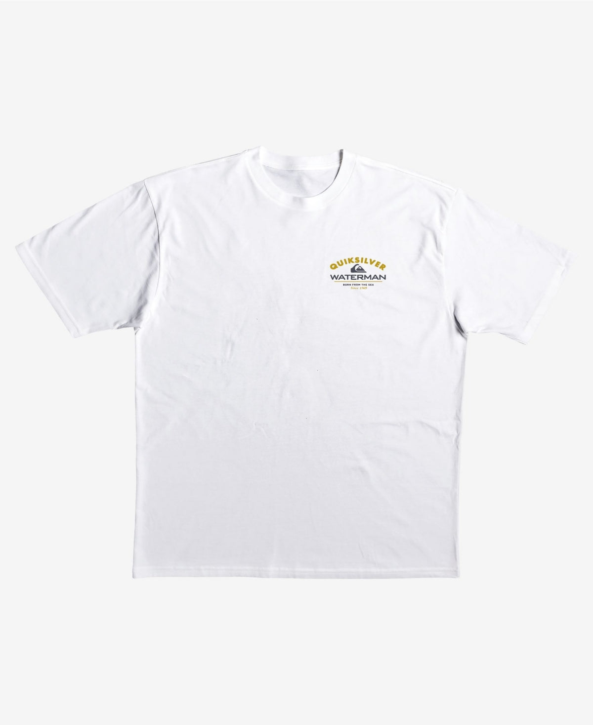 Quiksilver Waterman Men's Seven Seas T-Shirt White Size Small
