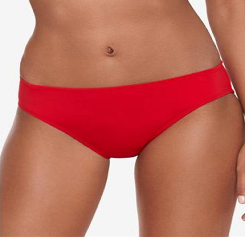 Ralph Lauren Women's Beach Club Hipster Bikini Bottoms Red Size 6