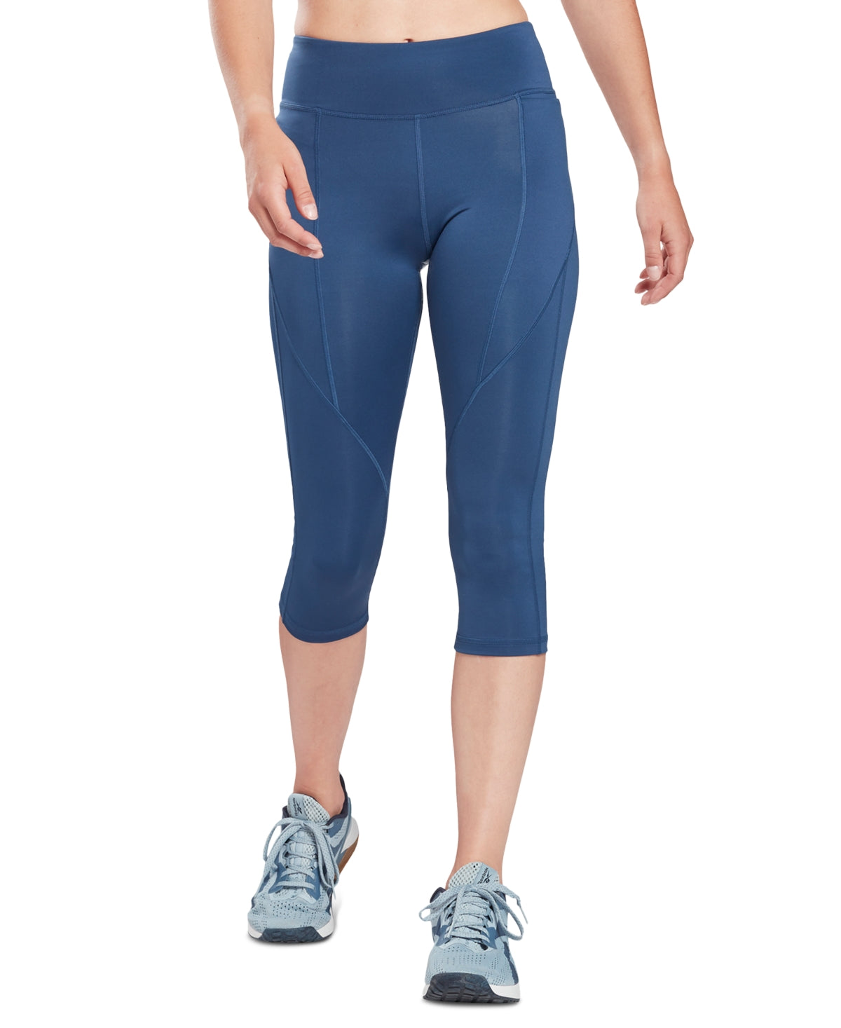 Reebok Women's Capri Leggings Blue Size X-Small