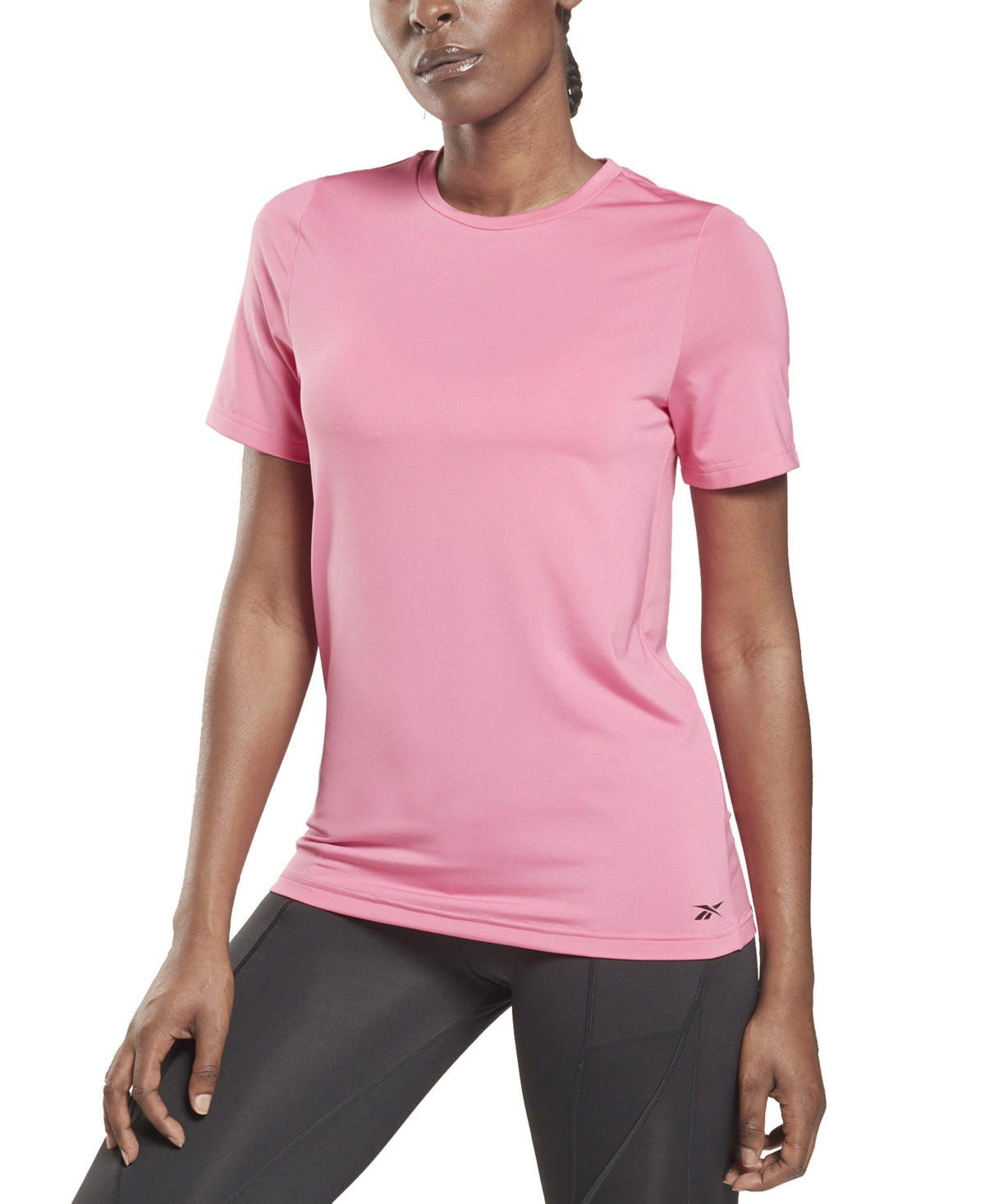 Reebok Women's Speedwick T-Shirt Pink Size X-Small