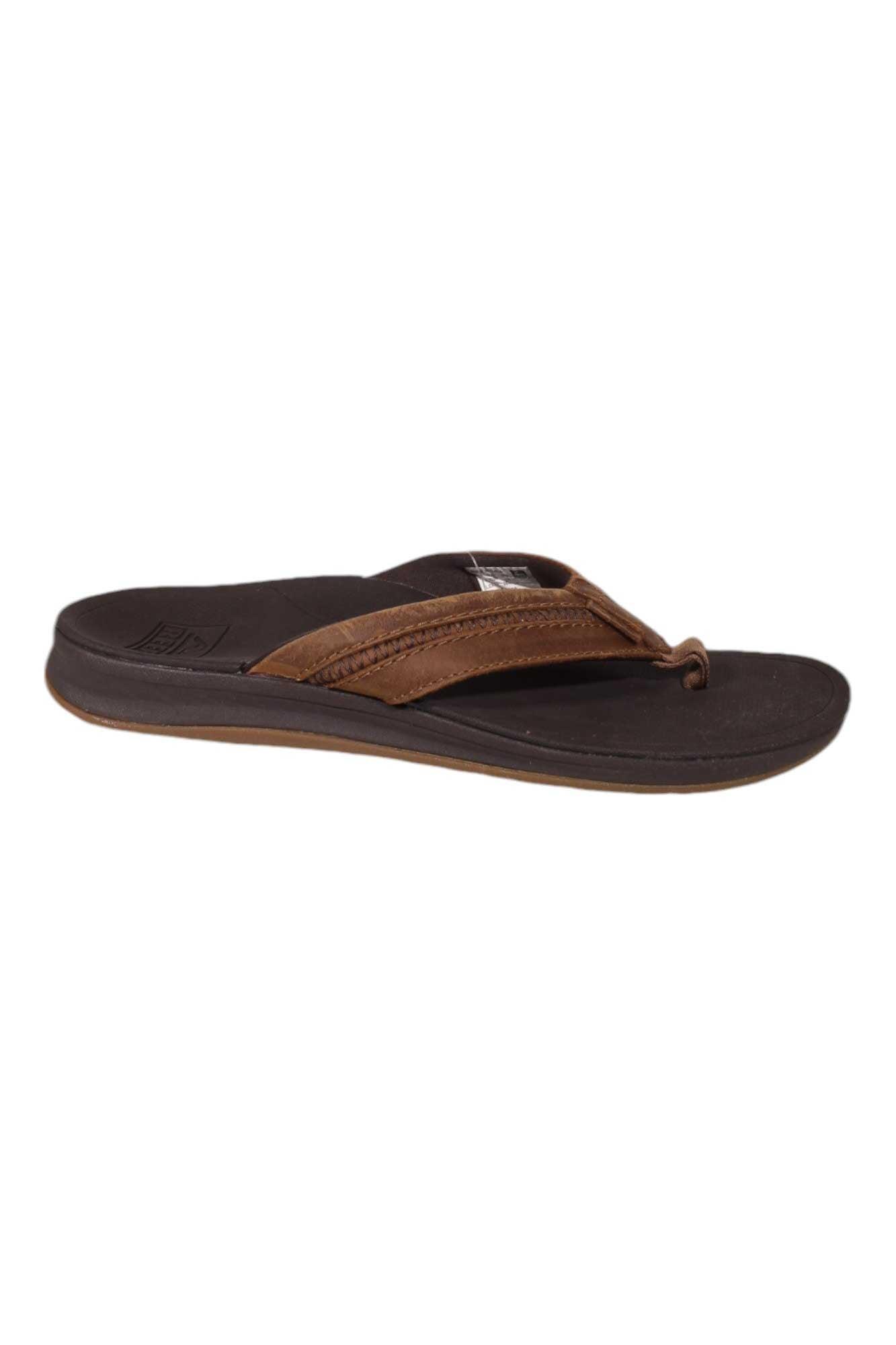 Reef Mens Leather Ortho-Coast Sandal