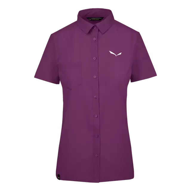 Salewa Puez Minicheck2 Dry S/S Shirt - Women's