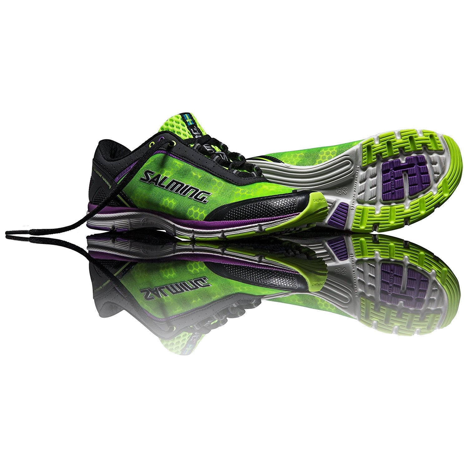 Salming Women's Speed Running Shoes Black/ Yellow
