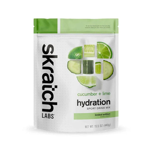 Skratch Labs Hydration Sport Cucumber + Lime 20-Serving Drink Mix