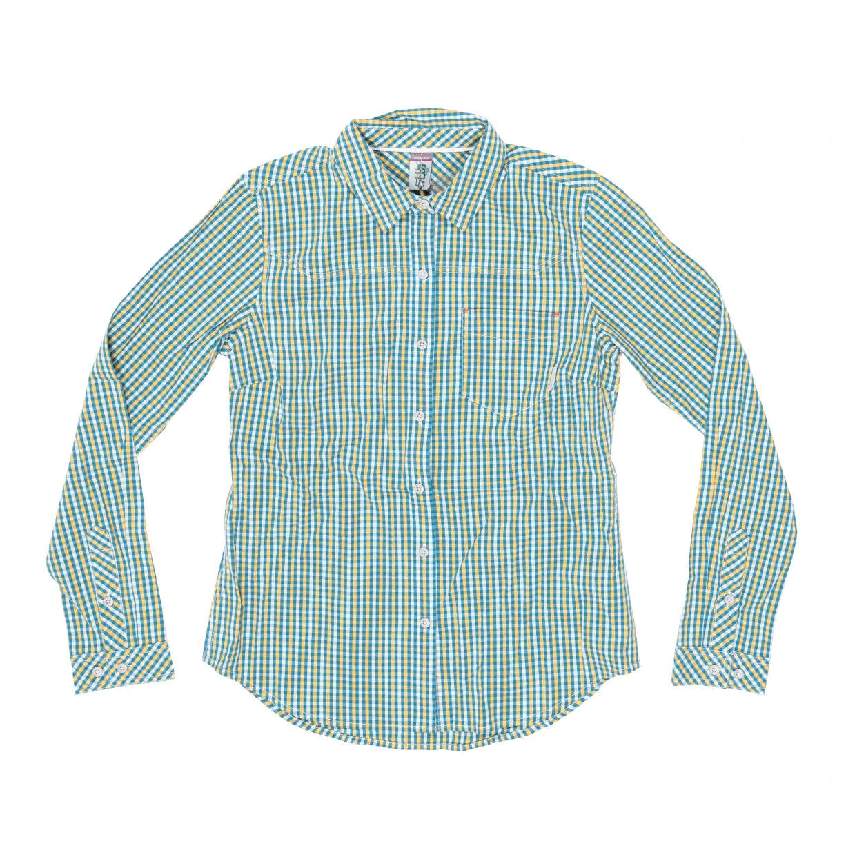 Stio Microcheck Plaid Long Sleeve Shirt - Women's (SAMPLE)