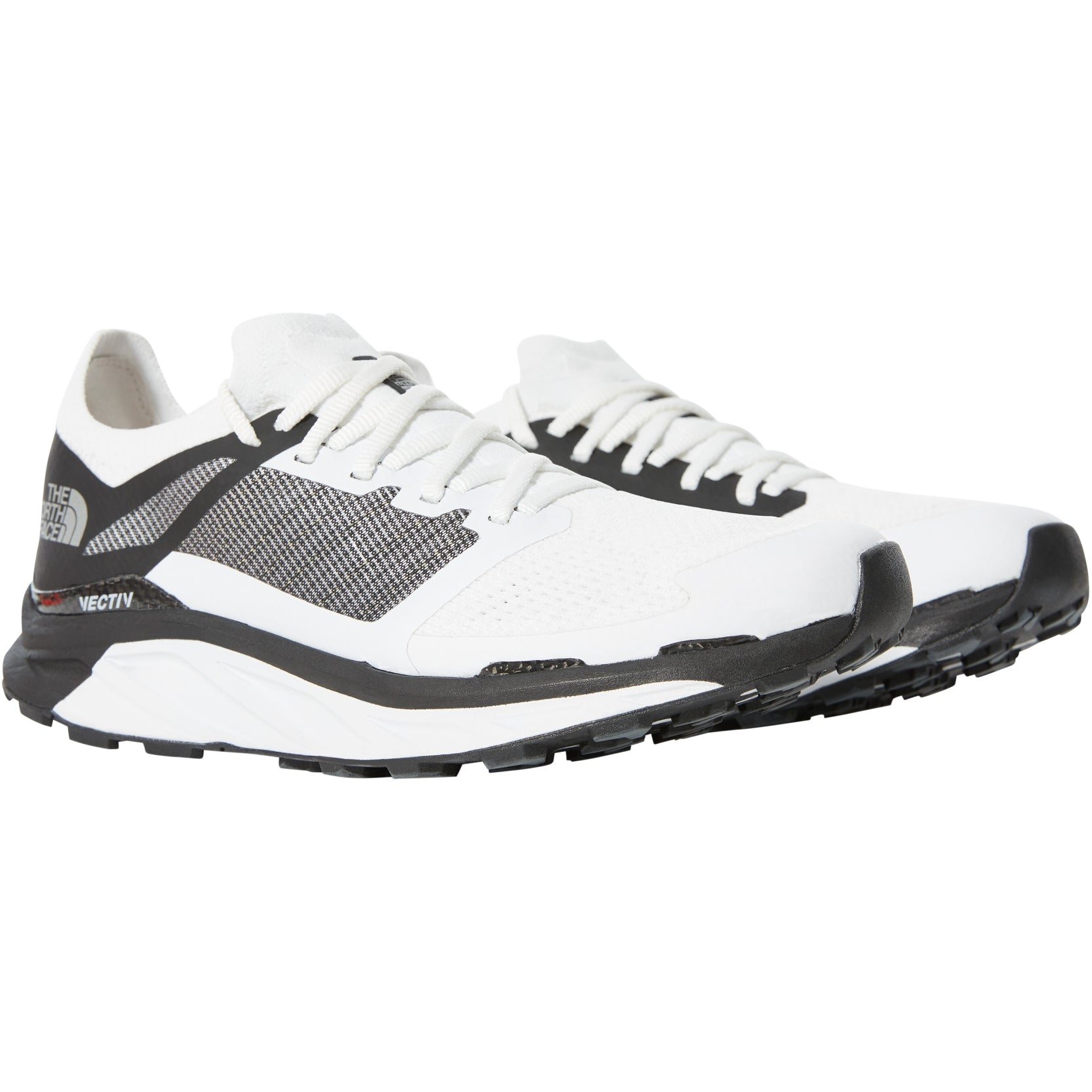 The North Face Women's Flight Vectiv Trail Running Shoes White/Black