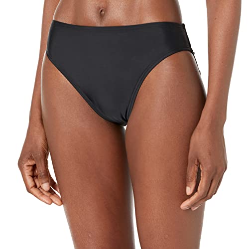 Tommy Hilfiger Women's Classic Bikini Bottoms Swimsuit Black Size Large