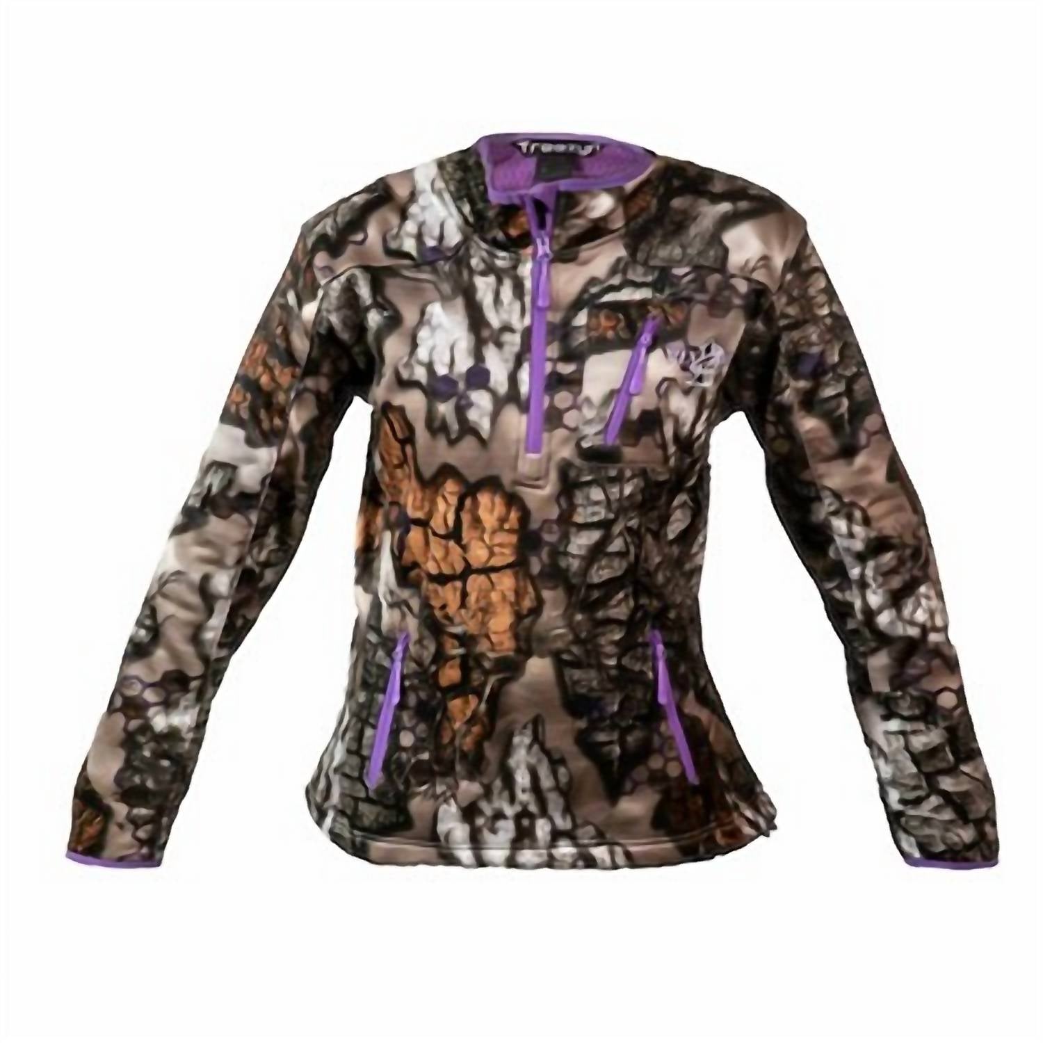 Treezyn - Women's 1/4 Zip Late Season Lined Pullover