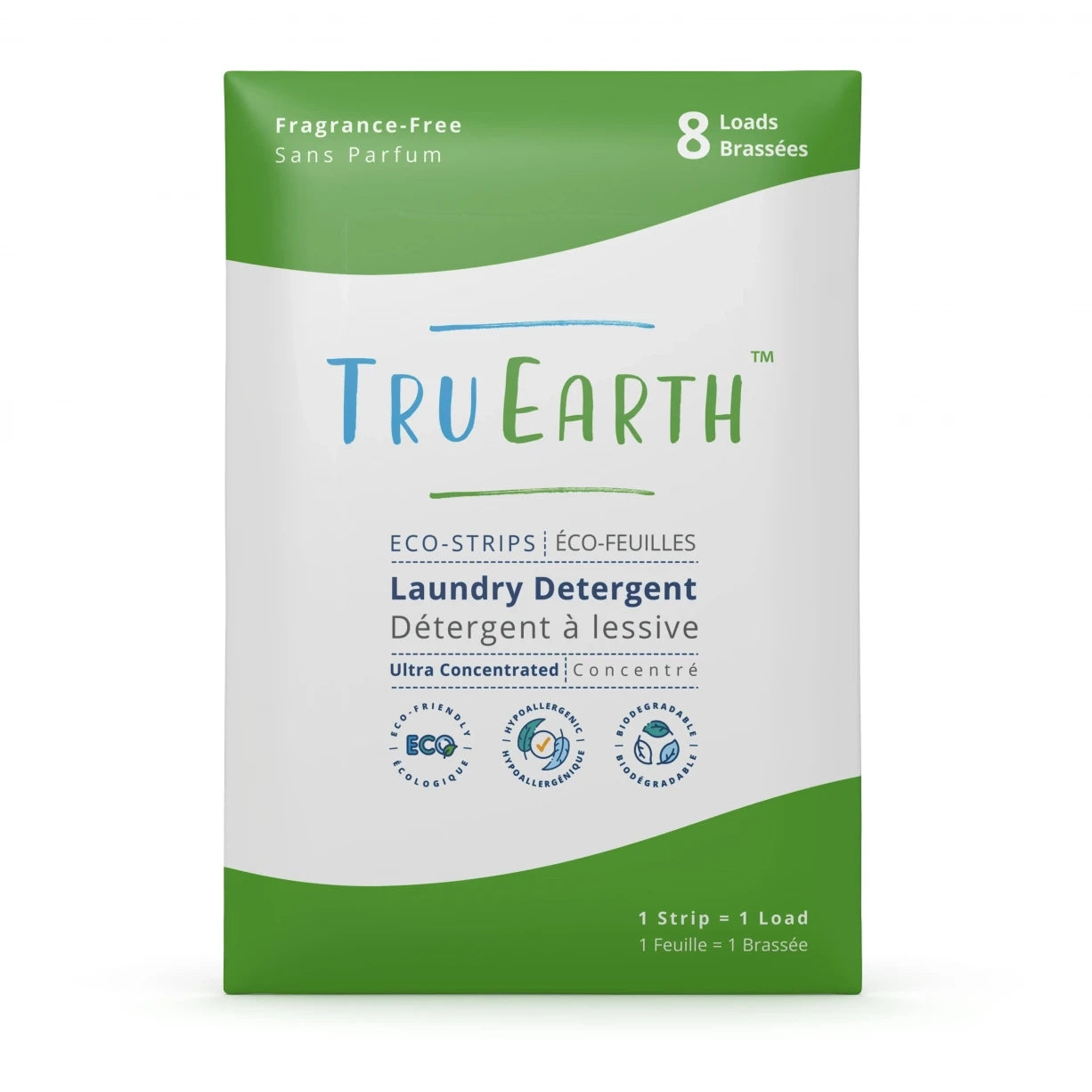 Tru Earth Eco Laundry Strips (8 Pack)