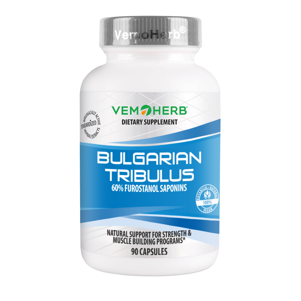 VemoHerb Bulgarian Tribulus, Dietary Supplement - 90 Capsules