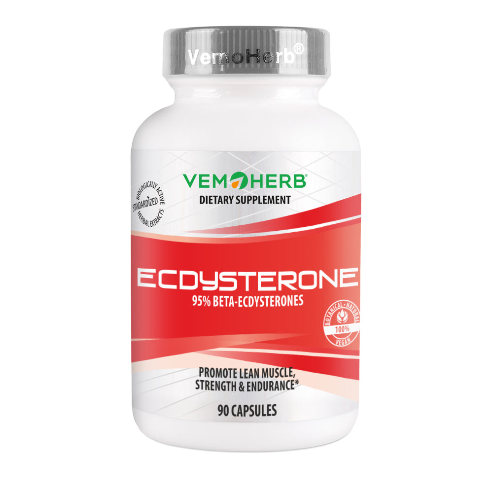 VemoHerb Ecdysterone, Dietary Supplement - 90 Capsules
