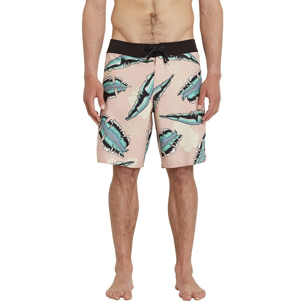 Volcom Men's Detoonator Mod Board Shorts Pink Size 31
