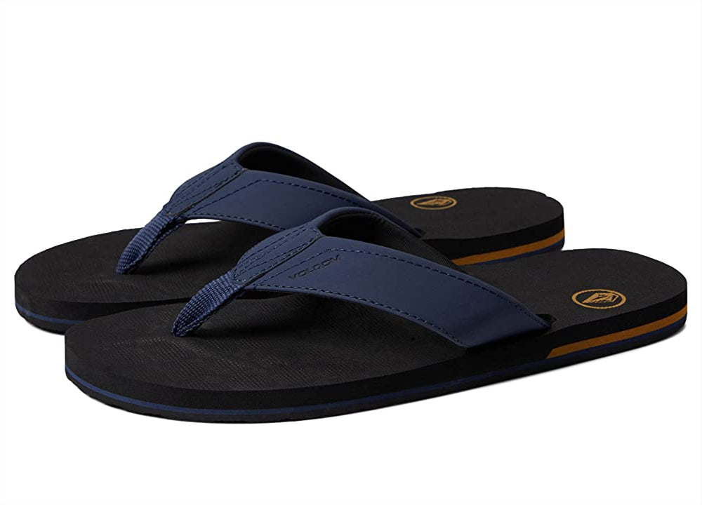 Volcom Men's Victor Sandals Blue Size 12