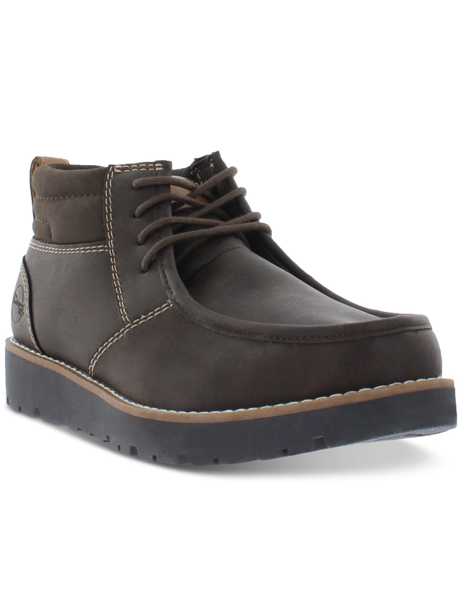 Weatherproof Vintage Men's Faux Leather Chukka Boots Shoes Brown Size 13M